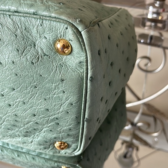 PRADA Ostrich BN1786 Struzzo Tote Bag - Picture 13 of 15